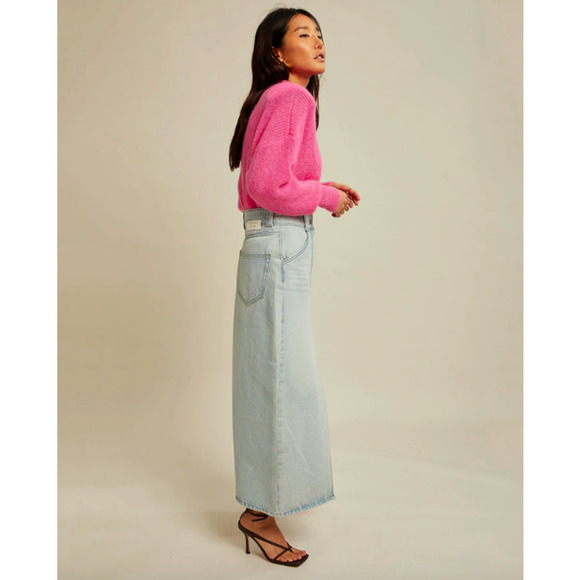 Les Coyotes De Paris Joy Denim Skirt - Picture 3 of 4